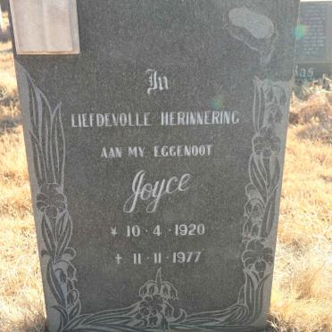 GROBLER Joyce 1920-1977