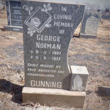 GUNNING George Norman 1907-1977