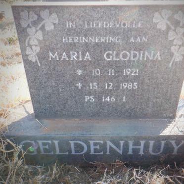 GELDENHUYS Maria Glodina 1921-1985