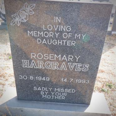 HARGRAVES Rosemary 1949-1993