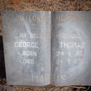 HARRIS George Thomas 1931-1972