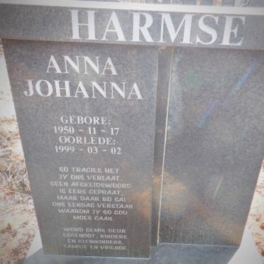 HARMSE Anna Johanna 1950-1999