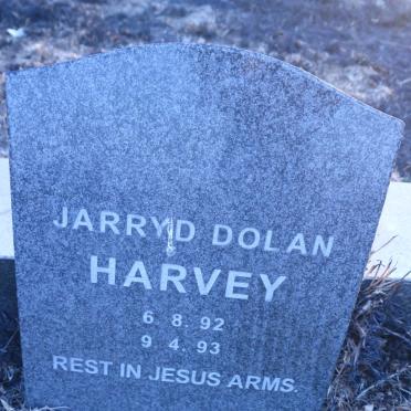 HARVEY Jarryd Dolan 1992-1993