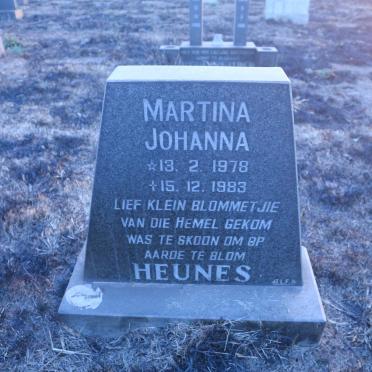 HEUNES Martina Johanna 1978-1983