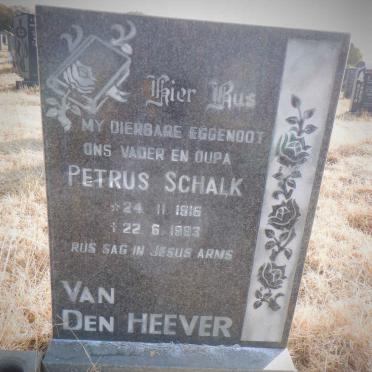 HEEVER Petrus Schalk, van den 1916-1983