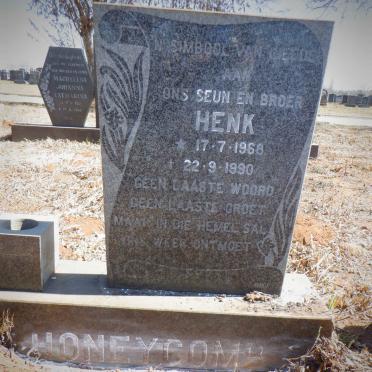 HONEYCOMB Henk 1968-1990