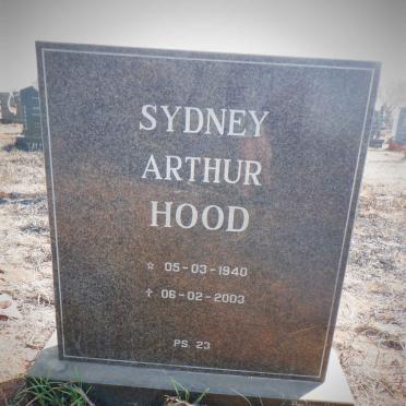 HOOD Sydney Arthur 1940-2003