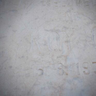 HUME Roy Christie 1935-1978