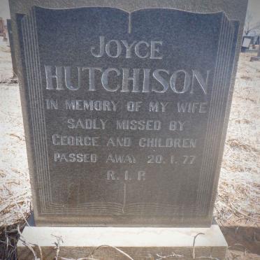 HUTCHISON Joyce -1977