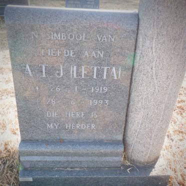 JAARSVELD A.T.J., van 1919-1993