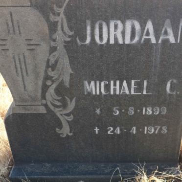 JORDAAN Michael C. 1899-1978