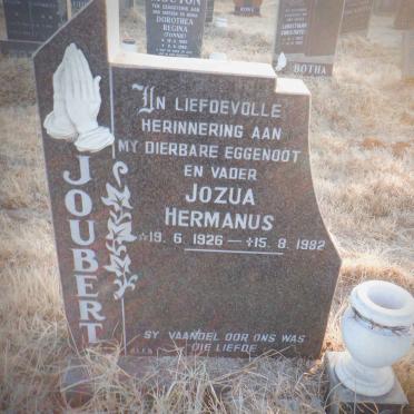 JOUBERT Jozua Hermanus 1926-1982