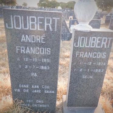 JOUBERT Andre Francois 1951-1983 :: JOUBERT Francois 1974-1983