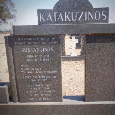 KATAKUZINOS Kostantinos 1931-1988