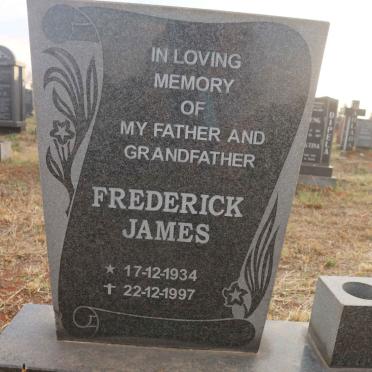KING Frederick James 1934-1997 