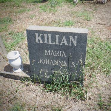 KILIAN Scheepers Sebastiaan 1902-1972 &amp; Maria Johanna S. 1903-1978