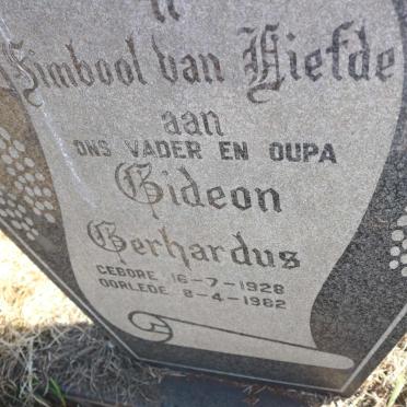 KOCK Gideon Gerhardus, de 1928-1982