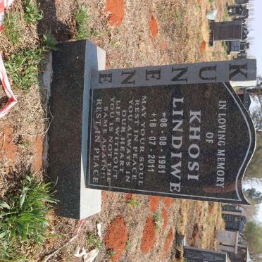 KUNENE Khosi Lindiwe 1981-2011