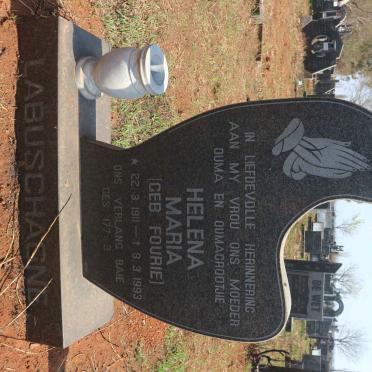 LABUSCHAGNE Helena Maria nee FOURIE 1911-1993