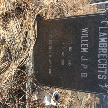 LAMBRECHTS Willem J.P.B. 1915-1993