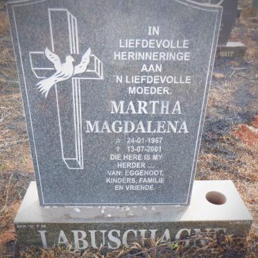 LABUSCHAGNE Martha Magdalena 1967-2001