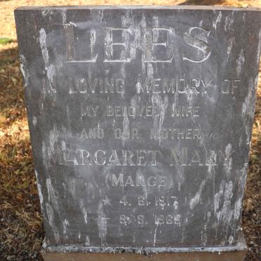 LEES Margaret Mary 1917-1969