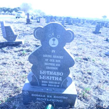 LESITHA Lethabo 2003-2004