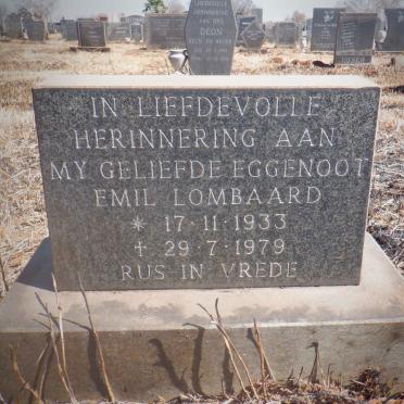 LOMBAARD Emil 1933-1979