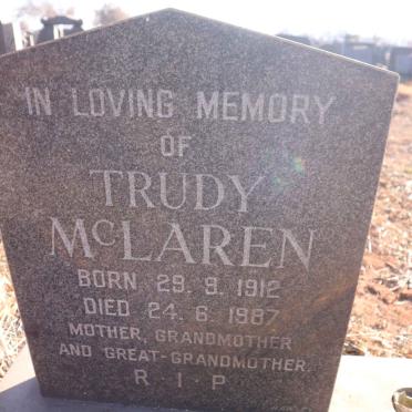 MCLAREN Trudy 1912-1987