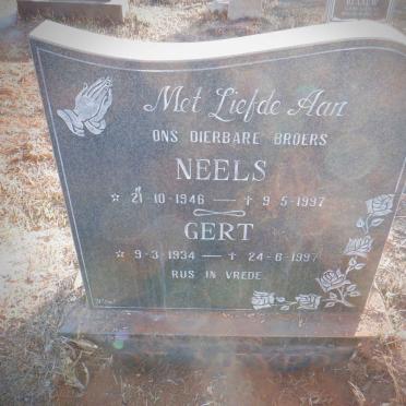 MEYER Gert, de 1934-1997 :: DE MEYER Neels 1946-1997