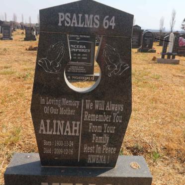 MELLO Alinah 1930-2009