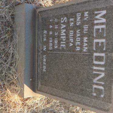 MEEDING Sampie 1915-1980