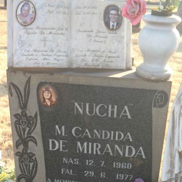 MIRANDA Maria Fernanda Da C. Garcia, de 1933-20?? :: DE MIRANDA Fernando Jaime Garcia 1957-2011