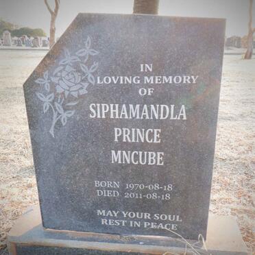 MNCUBE Siphamandla Prince 1970-2011