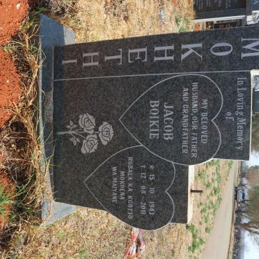 MOKHETHI Jacob Boikie 1943-2011