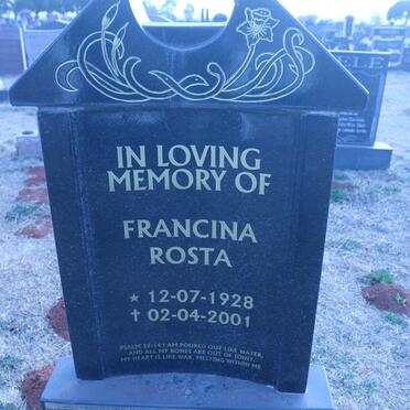 MOTLOUNG Francina Rosta 1928-2001