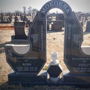 MOKOENA Alina 1915-1995 :: MOKOENA Violet 1935-1994