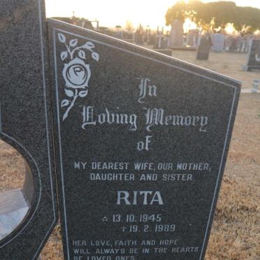 MORRIS Rita 1945-1989