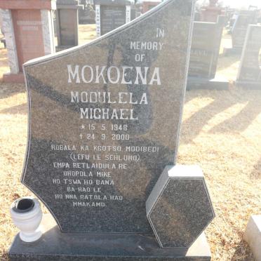 MOKOENA Modulela Michael 1948-2000