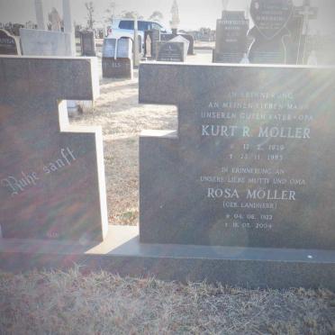 MOLLER Kurt R. 1929-1985 &amp; Rosa LANDHERR 1923-2004