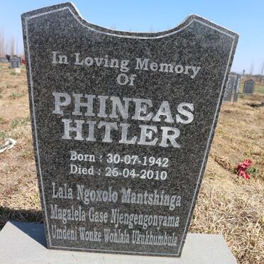 MTSHALI Phineas Hitler 1942-2010