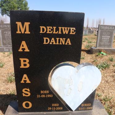 MABASO Deliwe Daina 1993-2008