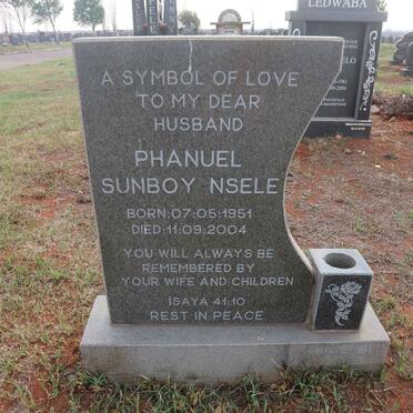NSELE Phanuel Sunboy 1951-2004