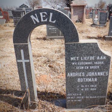 NEL Andries Johannes Bothman 1960-1996