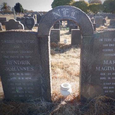 NEL Hendrik Johannes 1907-1974 &amp; Maria Magdalena 1912-1996