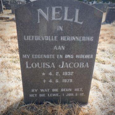 NELL Louisa Jacoba 1932-1979