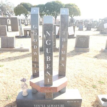 NGUBENI Goodwill Themba 1975-2000