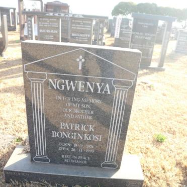 NGWENYA Patrick Bonginkosi 1974-1999