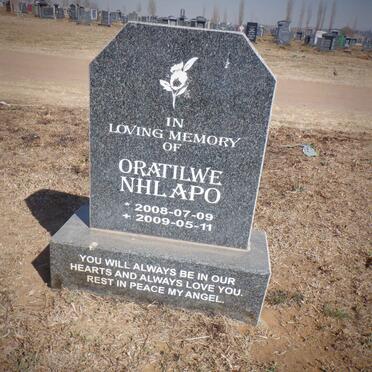 NHLAPO Oratilwe 2008-2009