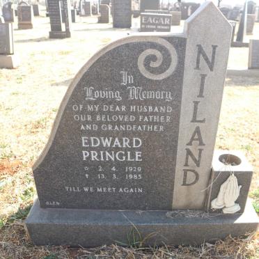 NILAND Edward Pringle 1929-1985